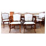 7 piece French dining set w/ 3 leaves, see photos