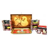 MIxed estate lot, inc trays & Coke cars