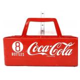 Vntg plastic 8 bottle Coca Cola carrier