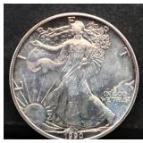 1990 silver eagle coin