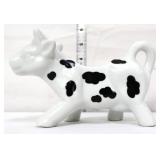 Black & white cow creamer