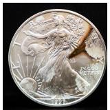 1997 silver eagle coin