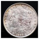 1888 Morgan silver dollar