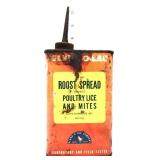 Vntg 1 pint Roost Spread can