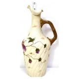Vntg Royal Rudolstadt floral pitcher