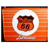 Metal Phillips 66 sign