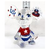 Fenton clear patriotic mouse