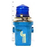 Vntg blue Conrail railroad lantern see pics