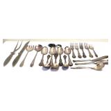 Estate lot of flatware