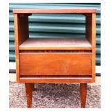 MCM 1 drawer nightstand see photos
