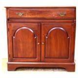 Vintage cherry PA House 2 door, 1 drawer server