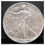 1992 silver eagle coin
