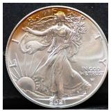 2021 silver eagle coin