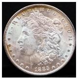 1885O Morgan silver dollar