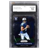 Graded GM 2015 Panini Marcus Mariota card