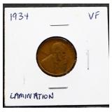 1934 Lincoln penny