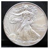 2014 silver eagle coin