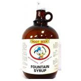 Vntg Donald Duck Root Beer Fountain Syrup bottle