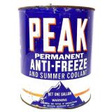 Vntg 1gal Peak Anti-Freeze can