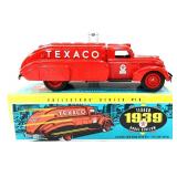 Die cast Texaco Dodge Airflow car bank in box