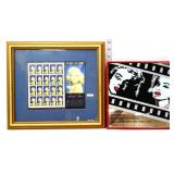 Lot of 2 framed Marilyn Monroe wall art