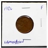 1926 Lincoln penny