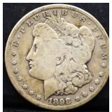 1898S Morgan silver dollar