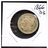 1866 3 cent piece