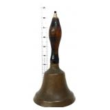 Vintage hand held school bell
