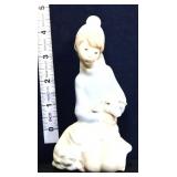 Lladro Shepard With Lamb boy figure