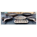 Mixed estate cast iron lot