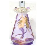 Vntg 4.5in nude dancer vase
