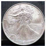2000 silver eagle coin