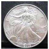 2005 silver eagle coin