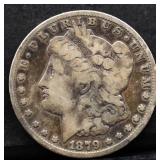 1879S Morgan silver dollar