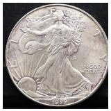 1999 silver eagle coin