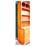 Vintage 2 piece hutch see photos