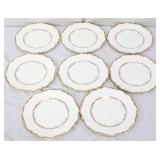 8 Royal Daulton 8in Richelieu plates