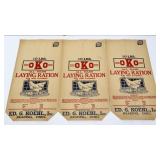 Lot of 15 OKO Laying Ration feed bags