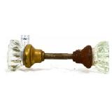 Vintage glass doorknob