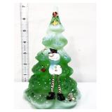 Fenton green Let It Snow Christmas tree