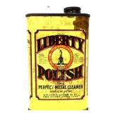 Vntg Liberty Metal Polish can