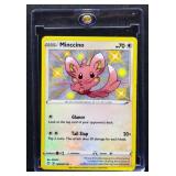 Pokemon Minccino Glance Tail Slap card