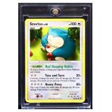 Pokemon Snorlax Bad Sleeping Habits card