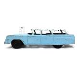 Vntg blue Tootsietoy station wagon car