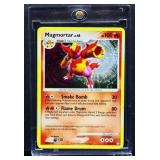Pokemon Magmortar Smoke Bomb Flame Drum card
