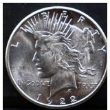1922S peace dollar