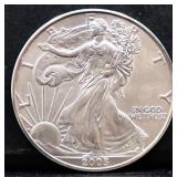 2005 silver eagle coin