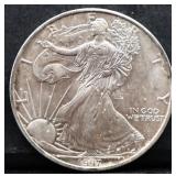 1997 silver eagle coin