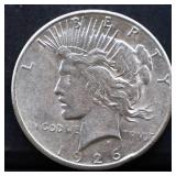 1926S peace dollar
